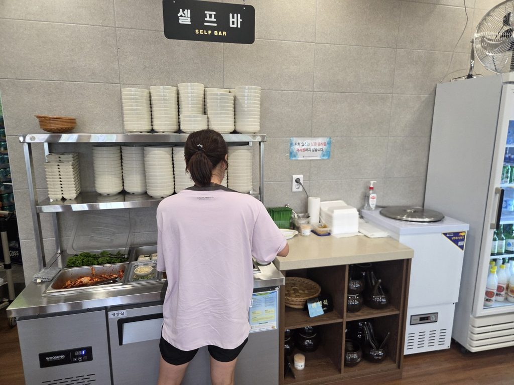 공주쌍신집칼국수 방동직영점 셀프바