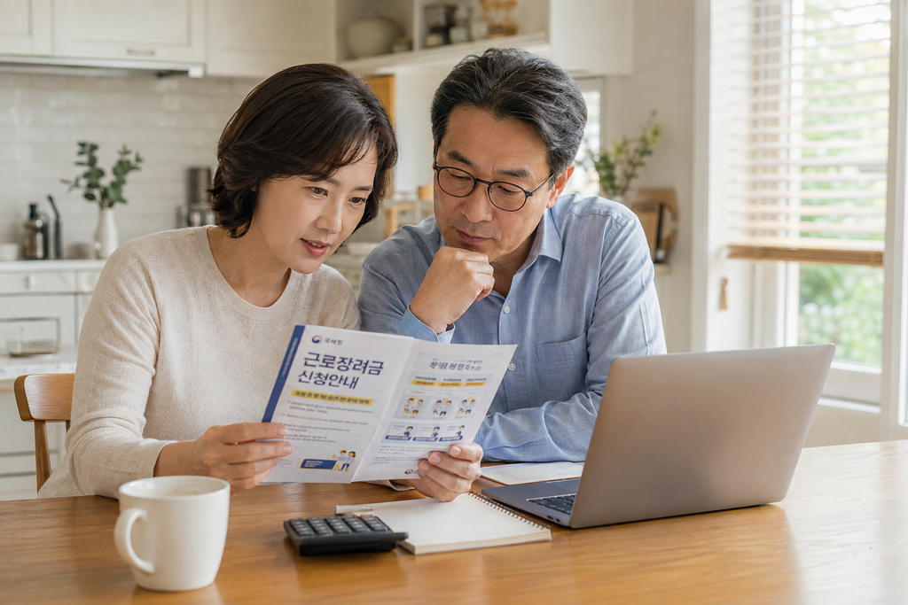 26 근로장려금 9월 1일 신청 대상 소득 재산 지급액 안내