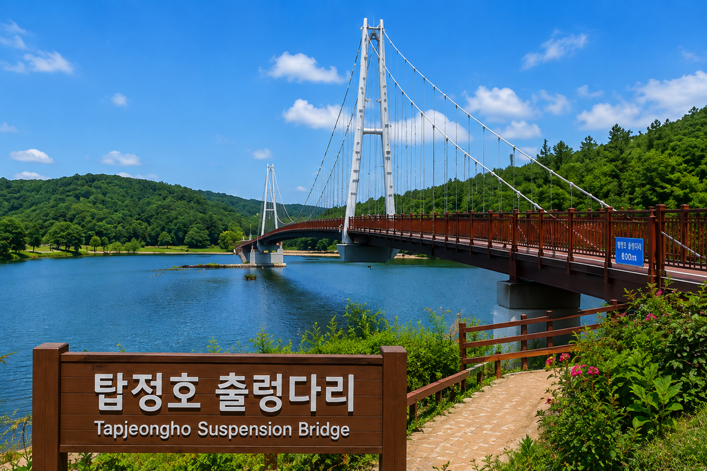 논산 탑정호 출렁다리 인근 맛집 여행